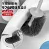 Brosse De Toilette  | Brosse De Nettoyage Pour Toilettes Avec Long Manche, Ensemble De Brosse De Toilette Sans Angle Mort Pour Un Nettoyage Efficace Des Sanitaires. Brosse De Toilette Brosse De Toilette