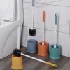 Brosse De Toilette  | Brosse De Toilette Avec Support, Brosse De Nettoyage À Poils Souples Pour Usage Domestique, Sans Angle Mort, Avec Long Manche, Ensemble De Nettoyage Pour Salle De Bain Et Toilettes. Brosse De Toilette Brosse De Toilette