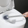 Brosse De Toilette  | Brosse De Toilette Beauté Avec Poils Doux Et Manche Souple, Ensemble Complet Pour Le Nettoyage Des Toilettes À Domicile. Brosse De Toilette Brosse De Toilette