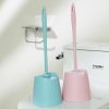 Brosse De Toilette  | Brosse De Toilette Double Face Allongée Pour Un Nettoyage Sans Angle Mort, Brosse De Nettoyage Pour Salle De Bain Avec Support. Brosse De Toilette Brosse De Toilette