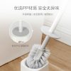 Brosse De Toilette  | Brosse De Toilette Iris Sans Angle Mort Avec Long Manche Et Support, Ensemble De Nettoyage Pour Maison, Brosse Pour Toilettes Et Cuvettes. Brosse De Toilette Brosse De Toilette