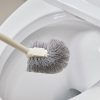 Brosse De Toilette  | Brosse De Toilette Murale À Long Manche, Sans Angle Mort, Pour Un Nettoyage Efficace Des Toilettes, Brosse Douce Suspendue Pour Salle De Bain. Brosse De Toilette Brosse De Toilette