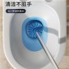 Brosse De Toilette  | Brosse De Toilette Sans Angle Mort, Brosse De Nettoyage Murale À Long Manche Pour Salle De Bain, Ensemble Avec Support Pour Cuvette De Wc. Brosse De Toilette Brosse De Toilette