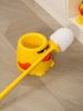 Brosse De Toilette  | Ensemble De Brosse De Toilette Créative Ins Avec Canard Jaune, Brosse De Nettoyage Pour Salle De Bain À Long Manche, Sans Angle Mort, Brosse De Toilette Domestique. Brosse De Toilette Brosse De Toilette