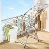 Cintre  | Séchoir À Linge Pliable En Acier Inoxydable, Support De Séchage Pour Balcon, Étendoir À Linge Intérieur Pour Bébé, Accessoire Pratique Pour Sécher Les Couvertures. Cintre Cintre