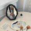 Miroir De Maquillage  | Miroir De Maquillage En Nuage, Miroir De Table Au Style Crème, Miroir Mural Tendance À Haute Esthétique, Miroir Portable Pour La Maison, Miroir De Maquillage Léger Et Luxueux. Miroir De Maquillage Miroir De Maquillage