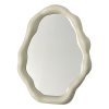 Miroir De Maquillage  | Miroir De Maquillage En Nuage, Miroir De Table Au Style Crème, Miroir Mural Tendance À Haute Esthétique, Miroir Portable Pour La Maison, Miroir De Maquillage Léger Et Luxueux. Miroir De Maquillage Miroir De Maquillage