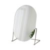 Miroir De Maquillage  | Miroir De Maquillage Léger Pour Chambre, Miroir Rond De Bureau En Fer, Miroir De Coiffeuse Pour Dortoir Étudiant, Miroir De Beauté Domestique, Miroir De Princesse. Miroir De Maquillage Miroir De Maquillage