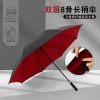 Parapluie Et Équipement De Pluie  | Parapluie Homme Long Manche Automatique Super Grand, Épais Et Renforcé, Résistant Aux Tempêtes Et Aux Pluies, Spécialement Conçu Pour Le Golf Et L’Utilisation Domestique, Parapluie Double Couche. Parapluie Et Équipement De Pluie Parapluie Et Équipement De Pluie