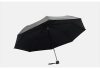 Parapluie Et Équipement De Pluie  | Parapluie Noir À Double Couche En Vinyle, Parapluie Anti-Uv Et Anti-Soleil, Parapluie Pliant Noir Uni Pour Le Soleil Et La Pluie. Parapluie Et Équipement De Pluie Parapluie Et Équipement De Pluie