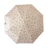 Parapluie Et Équipement De Pluie  | Parapluie Pliant Automatique À Fleurs, Style Français, Double Usage Pluie Et Soleil, Protection Contre Les Uv, Élégant Pour Femmes. Parapluie Et Équipement De Pluie Parapluie Et Équipement De Pluie