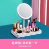 Miroir De Maquillage  | Miroir De Maquillage De Bureau Avec Rangement Intégré, Miroir De Beauté Led Avec Lumière, Miroir De Coiffeuse Pour Usage Domestique. Miroir De Maquillage Miroir De Maquillage