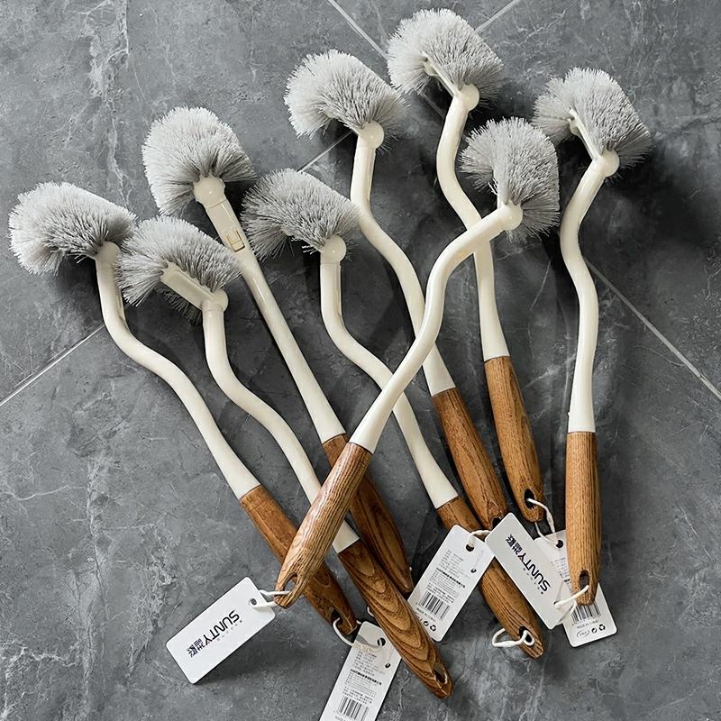 Brosse De Toilette  | Brosse De Nettoyage Pour Toilettes En Forme De Coude Sans Angle Mort, Brosse À Long Manche De Style Japonais En S À 36 Degrés, Outil Magique Pour Nettoyer Les Toilettes. Brosse De Toilette Brosse De Toilette