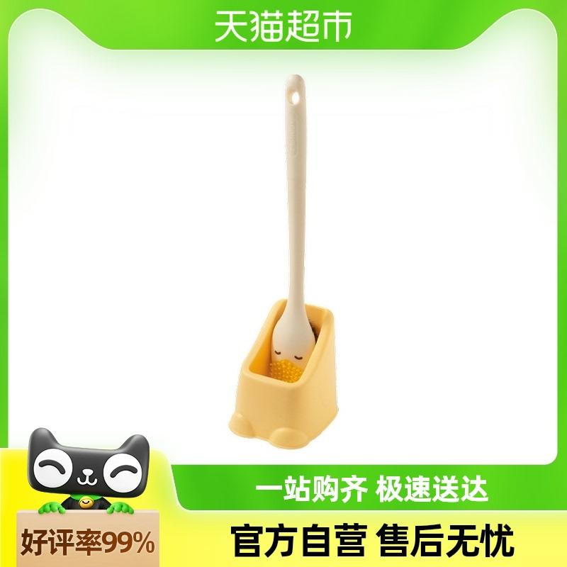 Brosse De Toilette  | Brosse De Toilette Avec Support, Brosse De Nettoyage Douce Pour La Maison, Sans Angle Mort, Avec Long Manche, Brosse Pour Salle De Bain Et Toilettes. Brosse De Toilette Brosse De Toilette