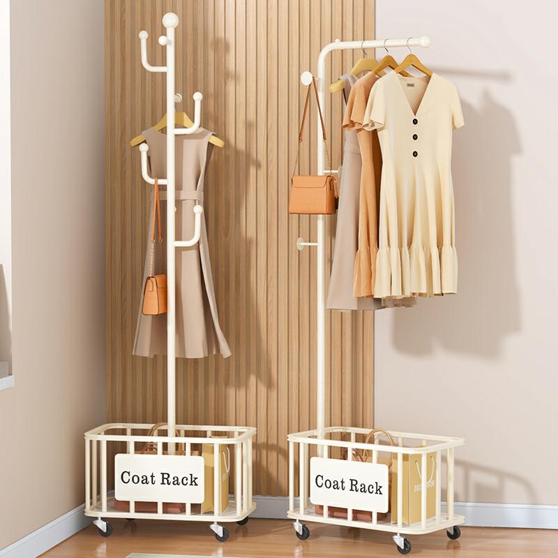 Cintre  | Porte-Vêtements Multifonctionnel Sur Pied Pour Chambre À Coucher, Portant-Manteau Domestique Pour Le Salon, Support À Vêtements Debout, Élégant Et Pratique Pour Suspendre Sacs. Cintre Cintre